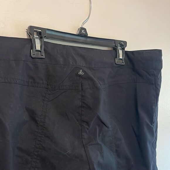 WOMEN’S BLACK MEDIUM PRANA BLISS KNICKER BERMUDA WALKING SHORTS SIZE MEDIUM - Picture 6 of 7